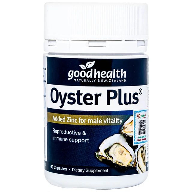 Viên hỗ trợ tăng cường sinh lực nam giới Oyster Plus Goodhealth (60 viên) - Ảnh 2