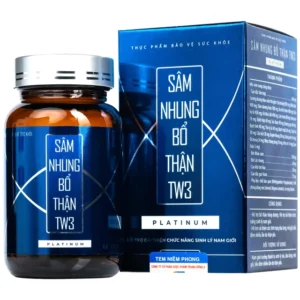 Sâm Nhung Bổ Thận TW3 Platinum (60 viên)